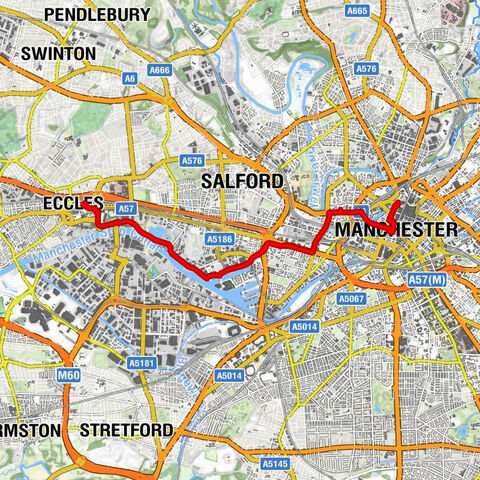 Eccles - Chapel Street & Hope United Reformed Church - St Mary's - The Hidden Gem - Medieval Quarter