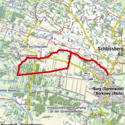 Burg-Kolonie - Prizaŕske Borkowy - Bio-Hotel Kolonieschänke Burg - Bordmann's Scheune - 17 fuffzig