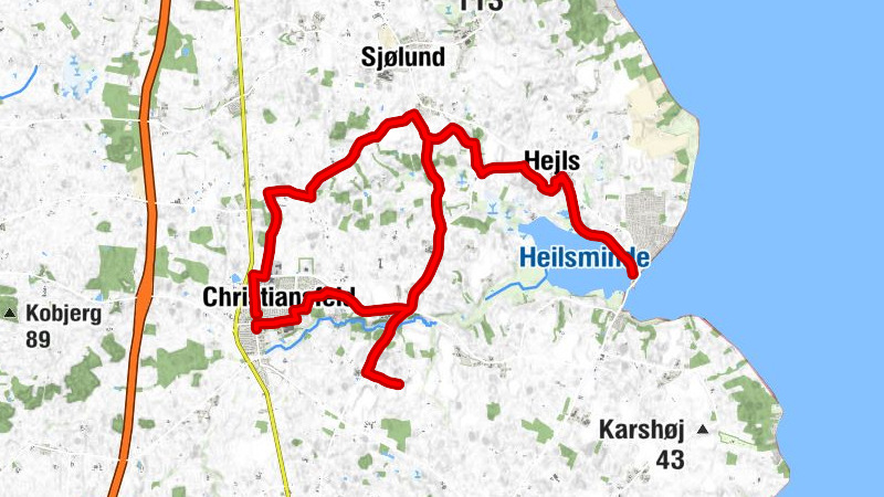 Christiansfeld - Aller - Hvinderup - Hejls Kirke