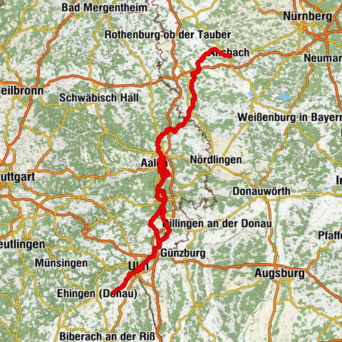 St. Ludwig - Schönenberg - Kugelberg - Ellwangen