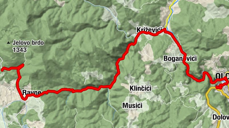 Općina Vareš - Ravne - Olovo - Crkva Gospe Olovske
