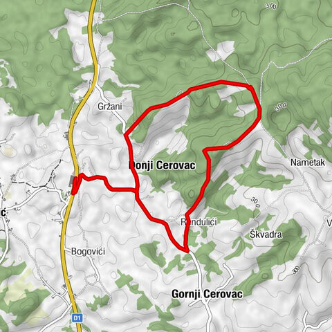 Hotel Mirjana & Rastoke - Gornji Cerovac - Rendulići - Donji Cerovac