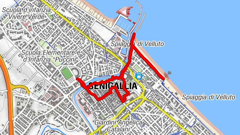 Senigallia - Sinagoga di Senigallia - Rione Porto