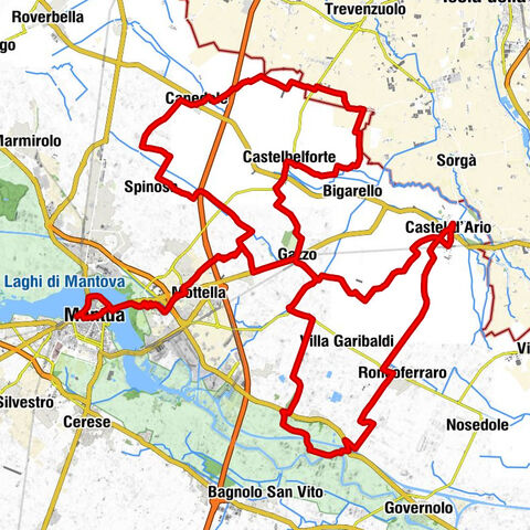 Mantova - Chiesa di Sant'Orsola - Rotonda di San Lorenzo - Chiesa di San Paolo