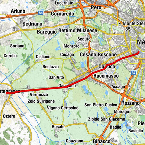 Milano Porta Genova - Santuario di Sant'Invenzio - Chiesa Parrocchiale di Sant'Antonio Abate - Abbiategrasso