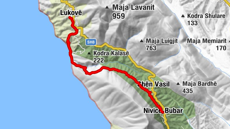 Lukovë - Kisha e Shen Merise - Shën Vasil - Mozhaqi
