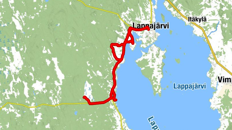 Lappajärvi - Karvalan Unski - Karvala