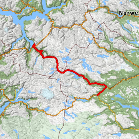 Geilo - Hovet kyrkje - Vangen kyrkje - Timreløypdalen