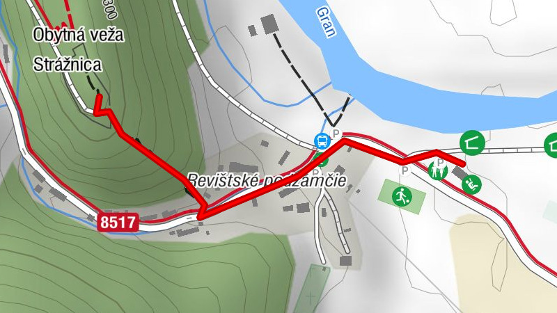 Revištské Podzámčie - Reštaurácia pod Hradom - Druhé predhradie