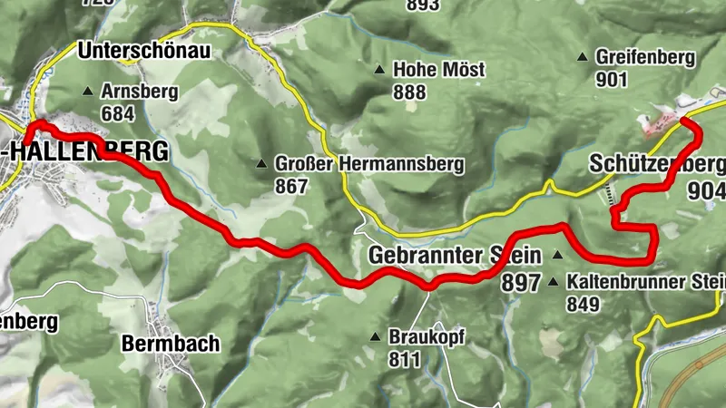 Wanderung - "Rennsteig-Leiter Steinbach Hallenberg" Thüringer Wald