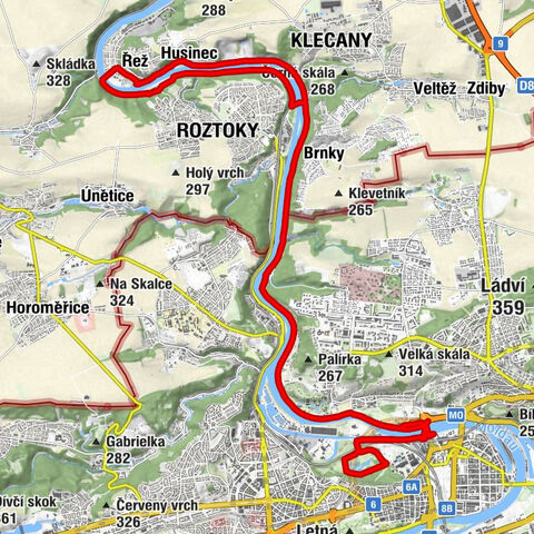 Restaurace Egida - Roztoky - Klecany - Husinec