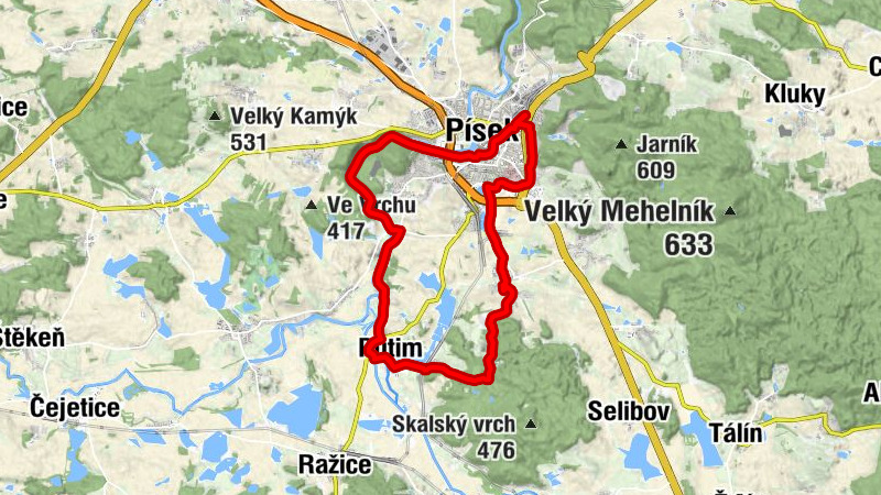 Písek město - Písek - svatý Jan Nepomucký - Narození Panny Marie
