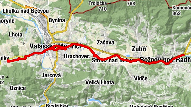 Branky na Moravě - Fojtství - Lapidárium Trojice Valašské Meziříčí - Neposkvrněného početí Panny Marie