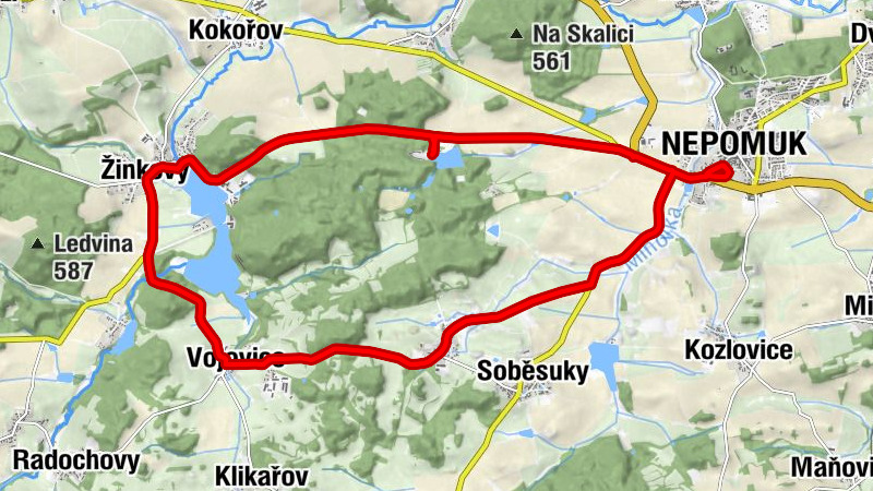 Restaurace Koliba Nový Rybník - Svatý Václav - U Zlatého jelena - sv. Jakub