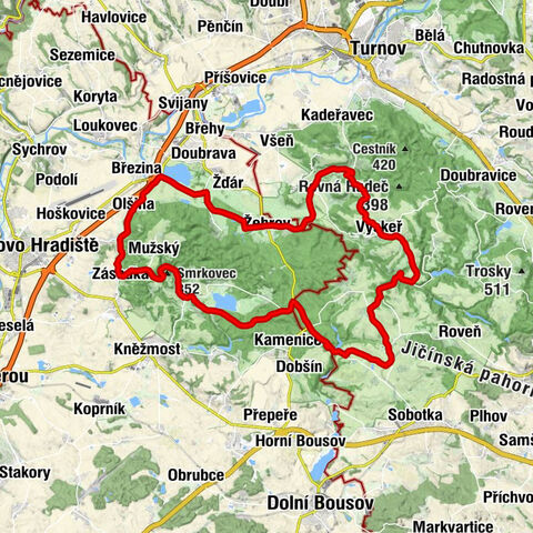 Libošovice - sv. Prokop - sloupcová zvonice - kaplička