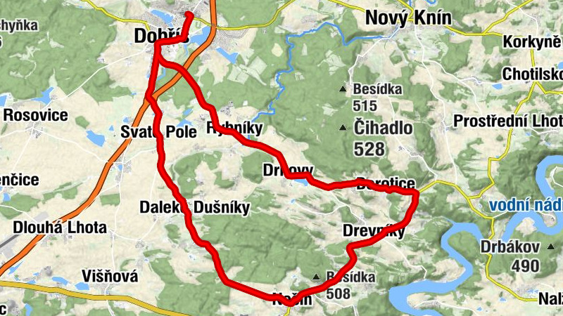 Dobříš - Povýšení svatého Kříže - Nejsvětější Trojice - Nanebevzetí Panny Marie