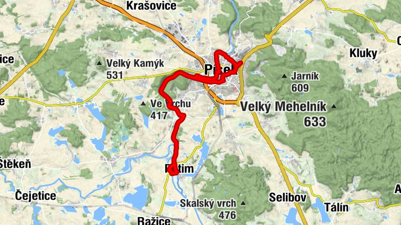 Písek město - Písek - svatý Jan Nepomucký - Narození Panny Marie