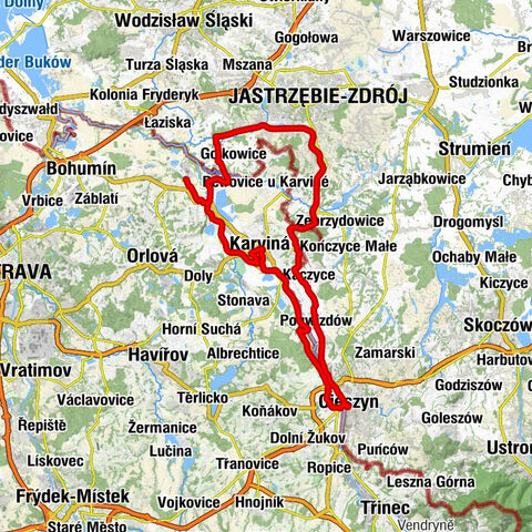 Dětmarovice - Kostel Povýšení sv. Kříže - Kościół św. Jana Sarkandra - Kościół pw. Świętej Anny