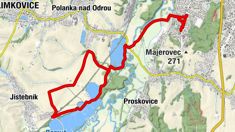 Výškovice - Nanebevzetí Panny Marie - Cukrárna U Evičky - Hraničky