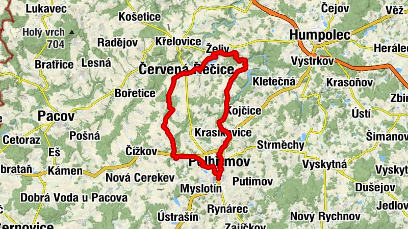 Pelhřimov - svatý Jan Nepomucký - sv. Cyril a Metoděj - Kaple Krasíkovice