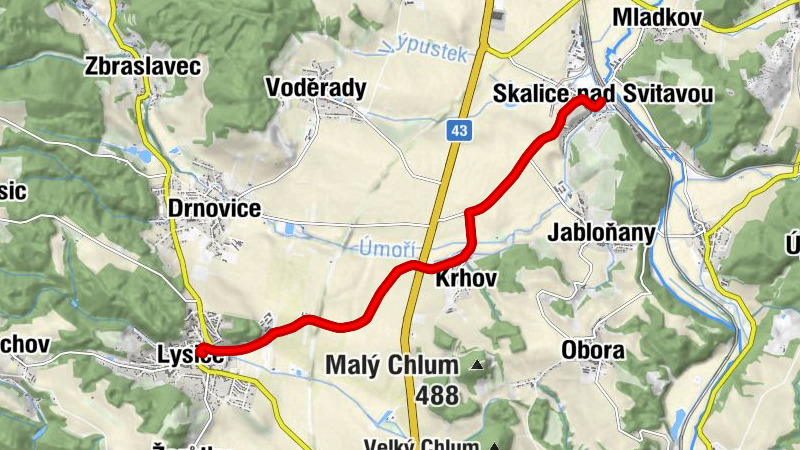 Lysice - eb diners - Krhov - Panna Marie