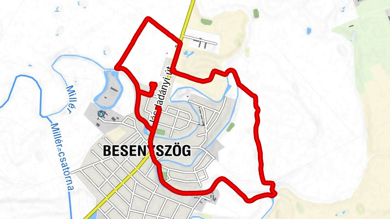 Besenyszög- Millér