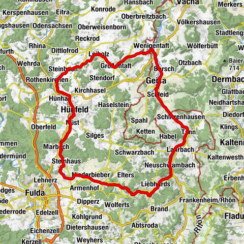 Landhotel Rhönblick - Maria Schnee - Mariengrotte Rückers - Steinau