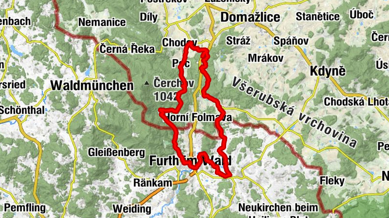 Furth im Wald - Seuchau - Klöpflesberg