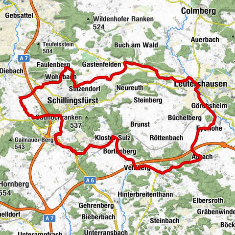 Schwarzer Adler - St. Vitus - St. Maria - St. Martin