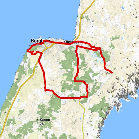 Borgholms kommun - Öj - Källingemöre - Borgholm