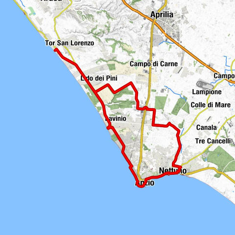 Lido dei Coralli - Ambra - Santa Lucia a Cadolino - San Francesco