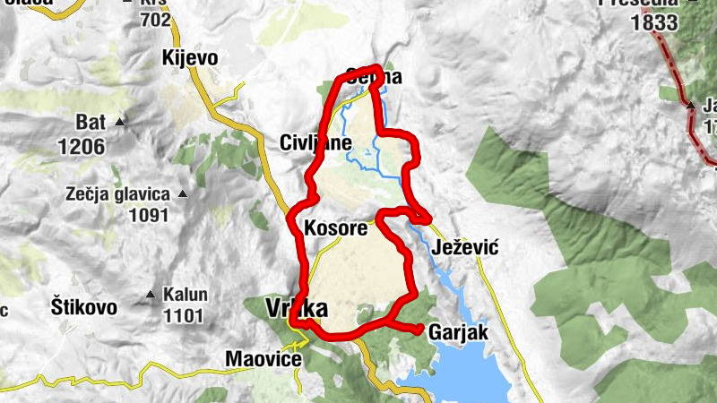 Vrlika - Crkva sv. Nikole - Vinalić