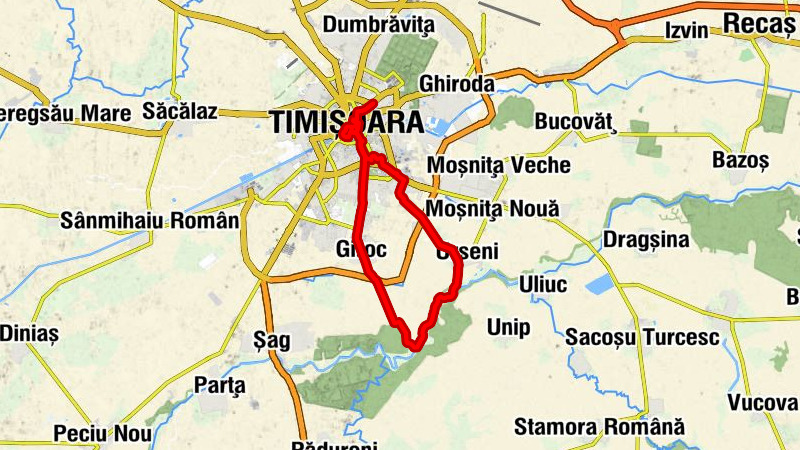 Timișoara Est - Biserica Evanghelică Luterană - Biserica Mizercordienilor - Biserica Înălțarea Sfintei Cruci