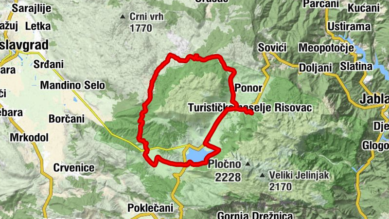 Turističko naselje Risovac - Rudo Polje - Vanjski oltar Dive Grabovčeve - Barzonja