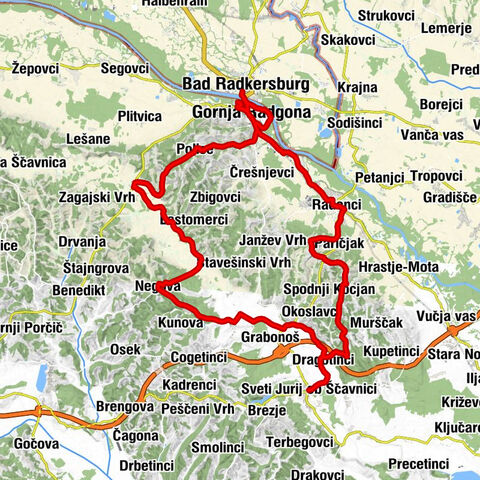 Radenci - Gornja Radgona - Bad Radkersburg