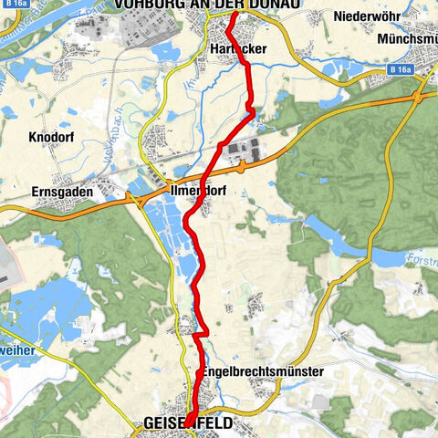 Vohburg an der Donau - Jesuskirche - Marienkapelle Hartacker - Geisenfeld