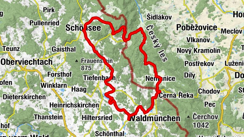 Schönsee - Hochfels - Wallfahrtskirche Ast - St. Nikolaus