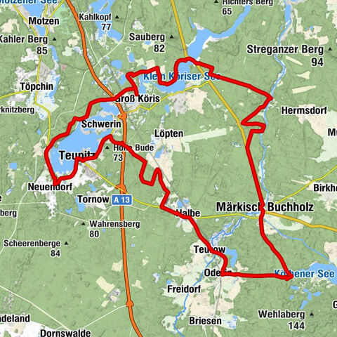 Egsdorf - Märkisch Buchholz - Evangelische Kirche - Teupitz