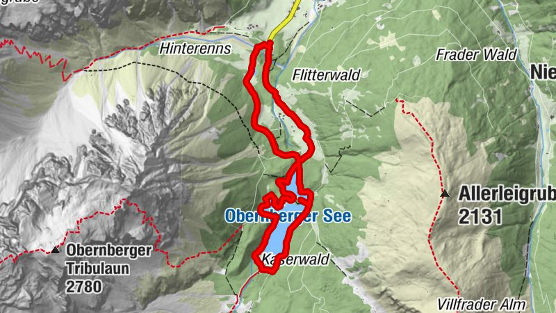 Wanderung zum Obernberger See