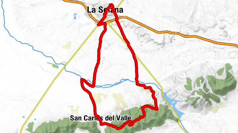La Solana - Iglesia del Santísimo Cristo del Valle - San Carlos del Valle - Los Tablazos