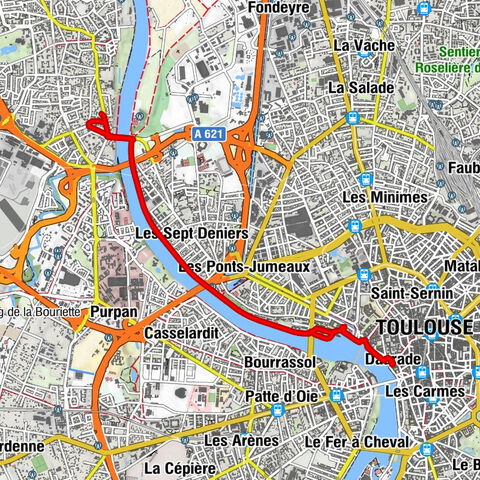 Blagnac - Les Sept Deniers - Basilique Notre-Dame de la Daurade - Toulouse