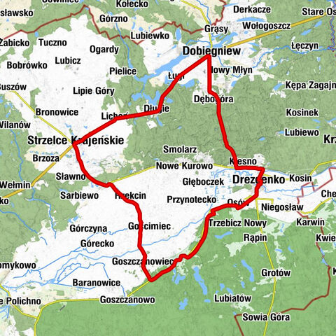 Nowe Drezdenko - Kościół Najświętszego Serca Pana Jezusa - Kościół rzymskokatolicki filialny pod wezwaniem świętego Andrzeja Boboli - Cerkiew pod wezwaniem Zaśnięcia Bogurodzicy