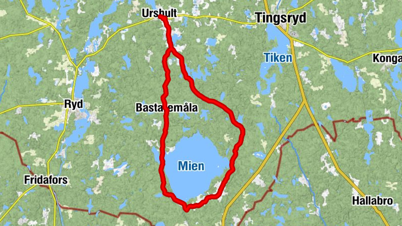 Urshult - Räveboda - Ekeberg - Buskaboda