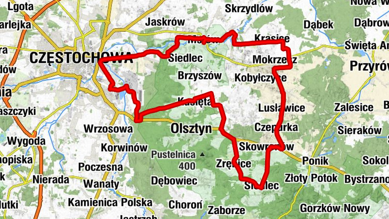 Kościół pw. Najświętszej Maryi Panny Wspomożycielki Wiernych - Złota Góra - Kościół św. Idziego - Częstochowa