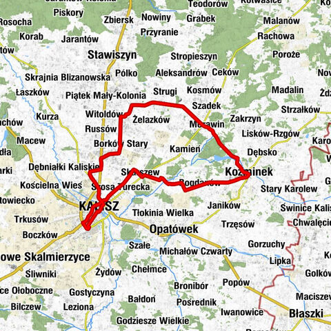 Kalisz - Kościół św. Józefa i św. Piotra z Alkantary - Kościół pw. Świętego Wojciecha i Świętego Stanisława Biskupa - Bazylika Kolegiacka Wniebowzięcia Najświętszej Maryi Panny