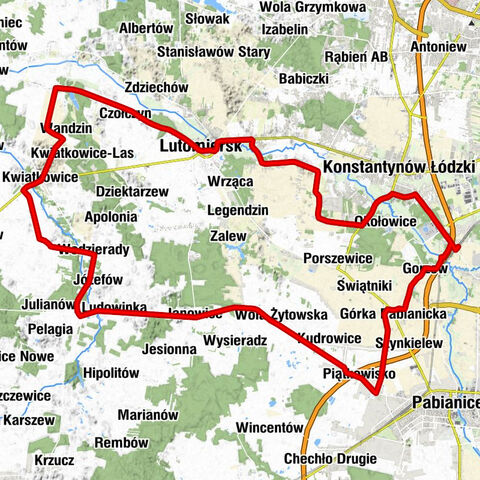 Łódź Lublinek - Kościół św. Marcina Biskupa i św. Marii Magdaleny - Kaplica św. Maksymiliana Kolbego - Kościół pw. św. Mikołaja i św. Doroty