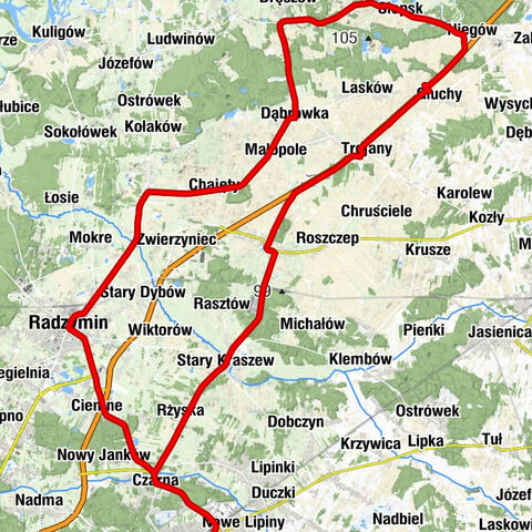 Osiedle Słoneczna - Kaplica pw. Świętej Rodziny - Kościół pw. Podwyższenia Krzyża Świętego - Kościół pw. Świętych Apostołów Piotra i Pawła