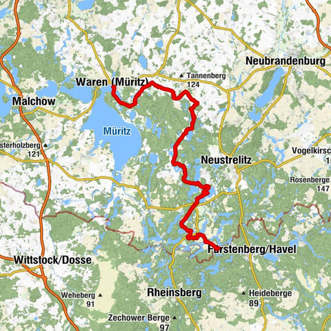 Strasen - Kirche Kratzeburg - Dorfkirche Ankershagen - Anleger 3