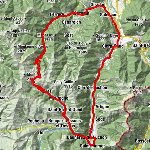 Luchon - Chapelle Saint-Julien - Église Saint-Michel - Église Saint-Mamés