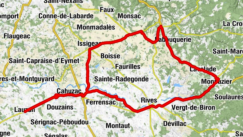 Lauzun - Église Notre-Dame - Église Saint-Jean-Baptiste - Église Saint-Félicien